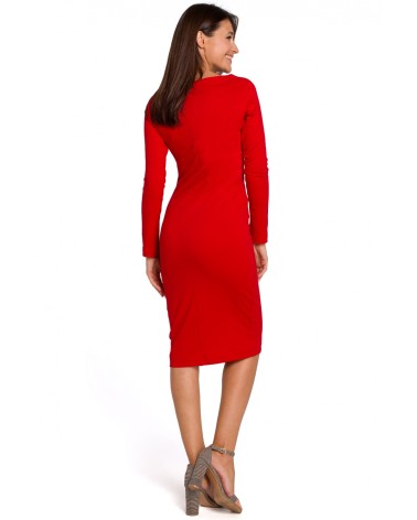 Sukienka Model S152 Red - Stylove