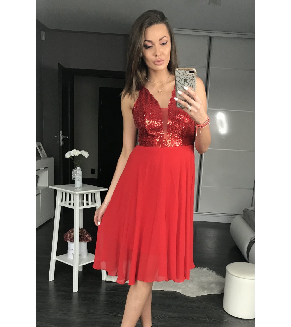 Sukienka Model 17805 Red - YourNewStyle