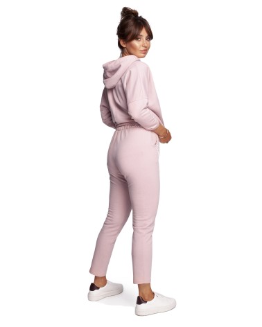 Spodnie Dresowe Model B240 Powder Pink - BeWear