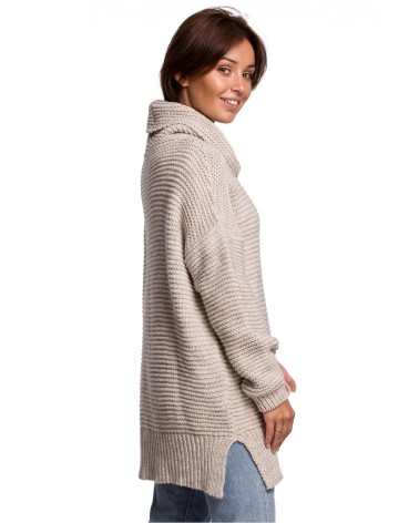 Sweter Damski Model BK047 Beige - BE Knit
