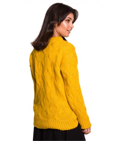 Sweter Damski Model BK038 Honey - BE Knit