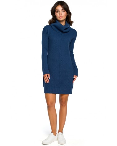 Sukienka Model BK010 Blue - BE Knit