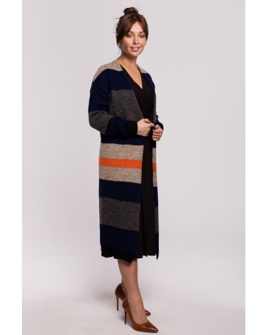 Sweter Kardigan Model BK055 Model 2 - BE Knit