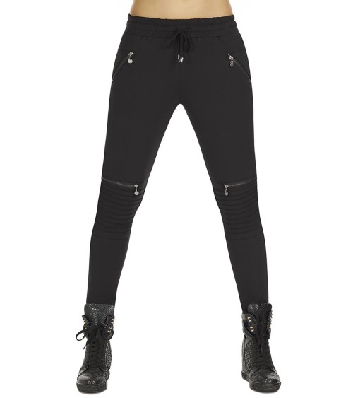 Spodnie Damskie Model Izzy Black - Bas Bleu