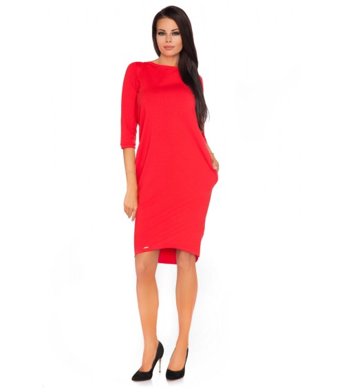 Sukienka Model Halina 6 Red - Tessita