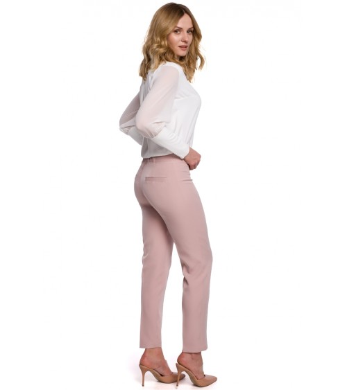 Spodnie Damskie Model K055 Dirty Pink - Makover