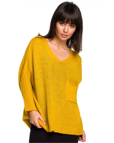 Sweter Damski Model BK018 Honey - BE Knit