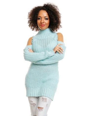 Sweter model 30040 Ice Mint - PeeKaBoo