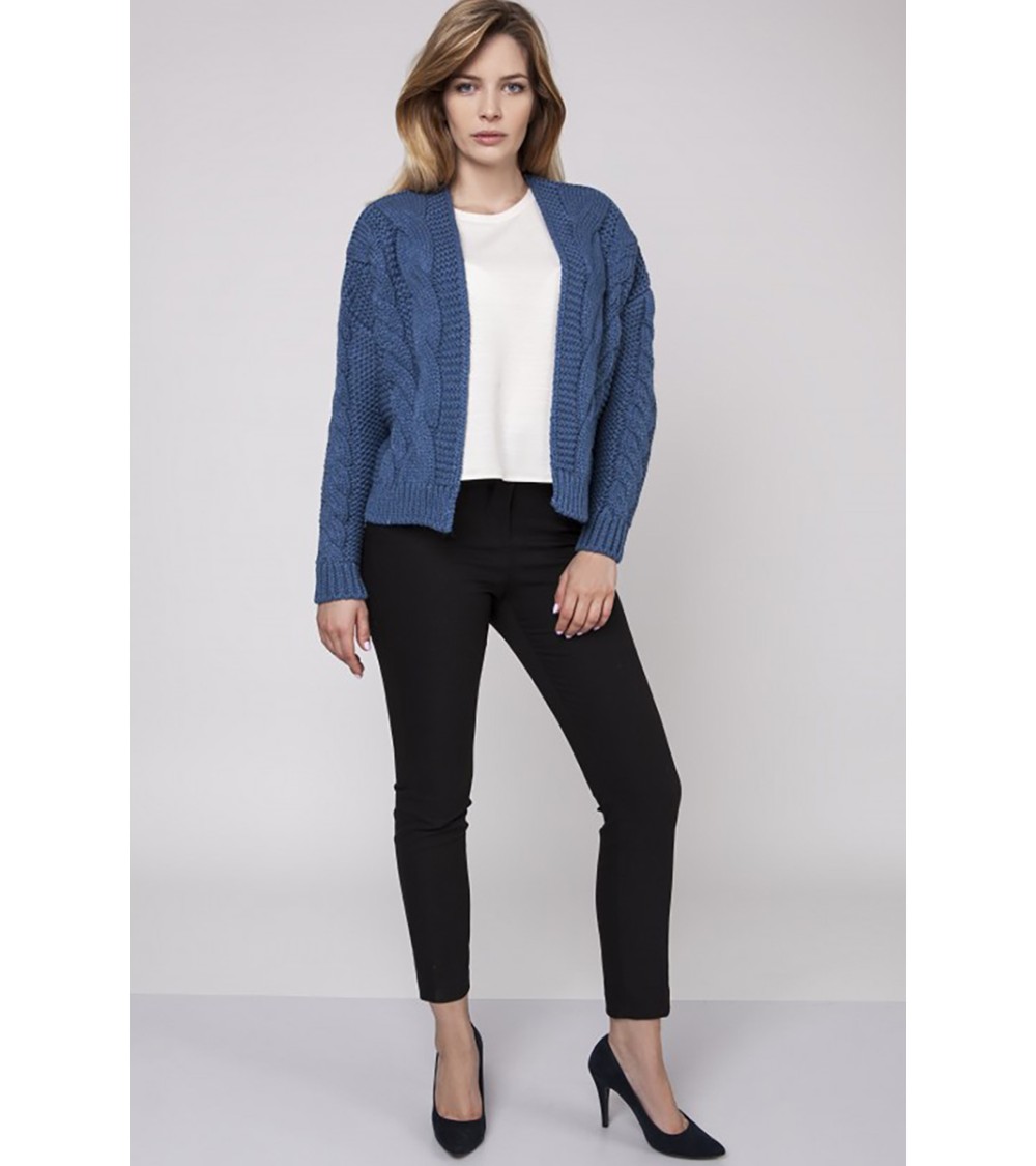 Sweter Kardigan Model SWE150 Jeans - MKM