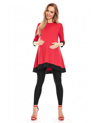 Sukienka Ciążowa Model 0125 Red - PeeKaBoo