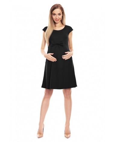 Sukienka Ciążowa Model 0129 Black - PeeKaBoo