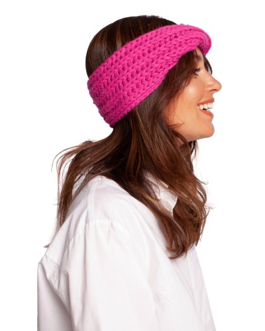 Opaska Model BK096 Pink - BE Knit