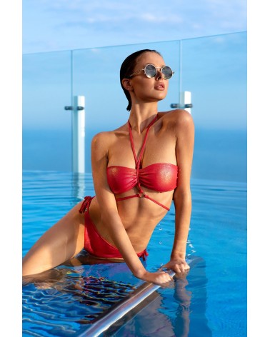 Kostium dwuczęściowy Kostium kąpielowy Model Coralya Red - Obsessive