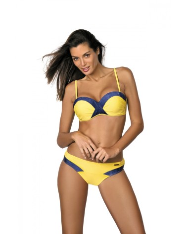 Kostium dwuczęściowy Kostium Kąpielowy Model Melinda Giallino M-395 Yellow - Marko