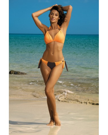Kostium dwuczęściowy Kostium Kąpielowy Model Roxie Seppia-Paperino M-326 Orange/Chocolate - Marko