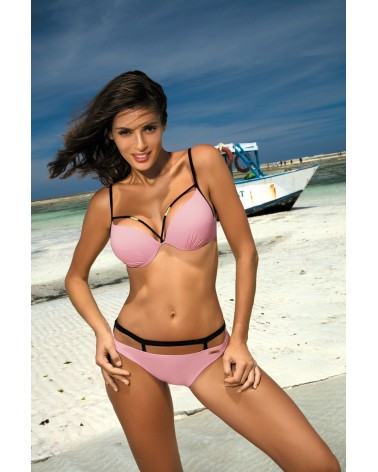 Kostium dwuczęściowy Kostium Kąpielowy Model Nathalie Blush Pink M-391 Light Pink - Marko