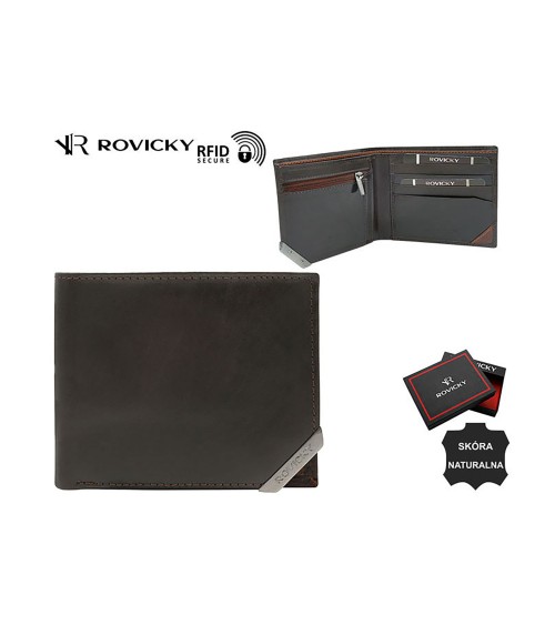 Portfel portfel męski N993-RVTM-GN