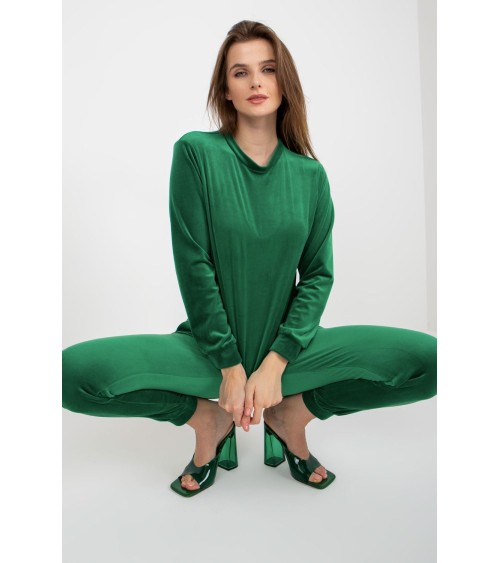 Bluza z nadrukiem FA-BL-7754.55P zielony
