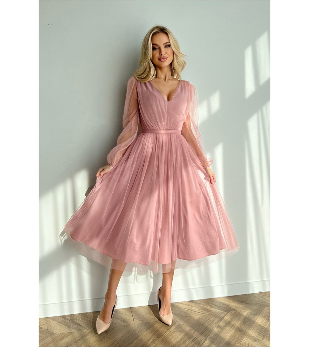 Sukienka Model 269-20 Dirty Pink - Bicotone