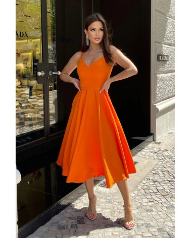 Sukienka Model 244-09 Orange - Bicotone