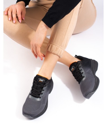 Sportowe buty damskie czarno-szare DK