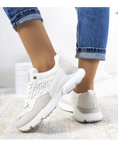 Białe sneakersy damskie Viale