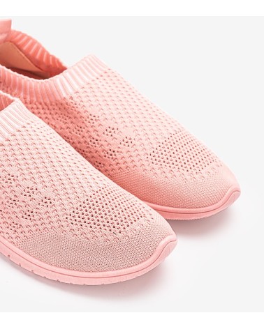 Różowe sneakersy damskie Sisko 