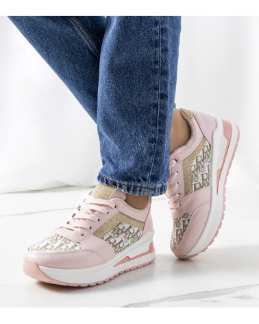 Różowe sneakersy Aloisia