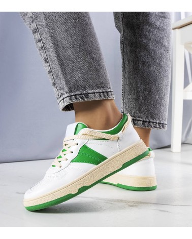 Zielone damskie sneakersy Marcella
