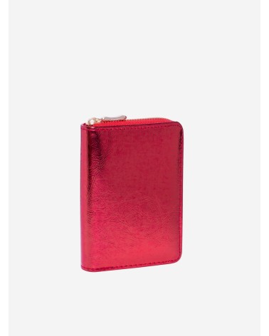 Czerwony portfel damski