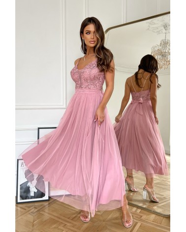 Sukienka Model 286-20 Dirty Pink - Bicotone