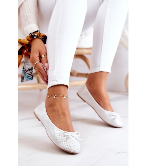 Baleriny Model Fimme 9BL02-1136 White - Step in style