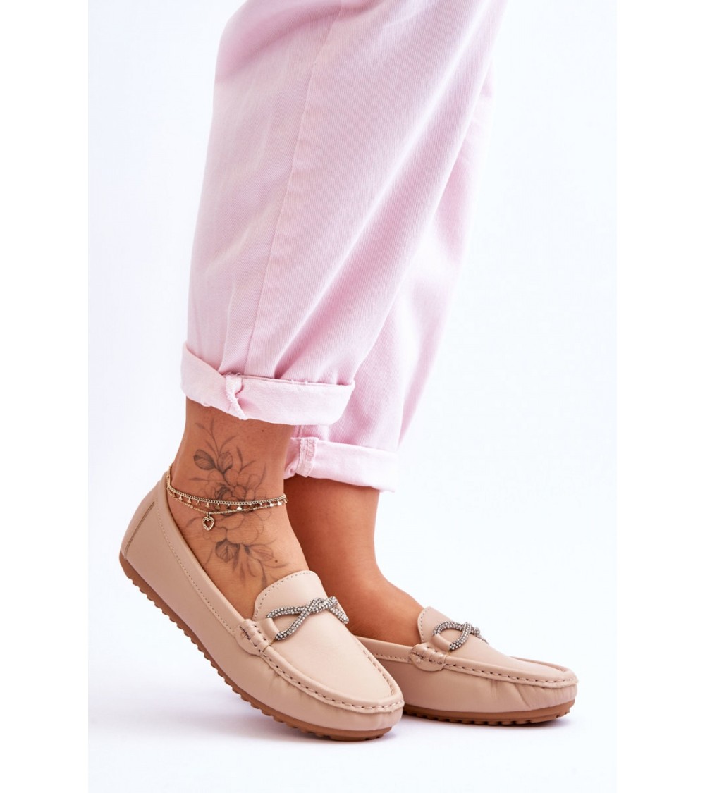 Mokasyny Model This Moment N22-863 Beige - Step in style