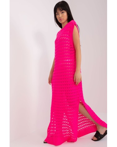 Sukienka Plażow Sukienka Model BA-SK-9003.47P Fluo Pink - Badu