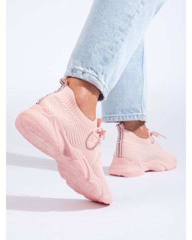 Damskie różowe buty sportowe