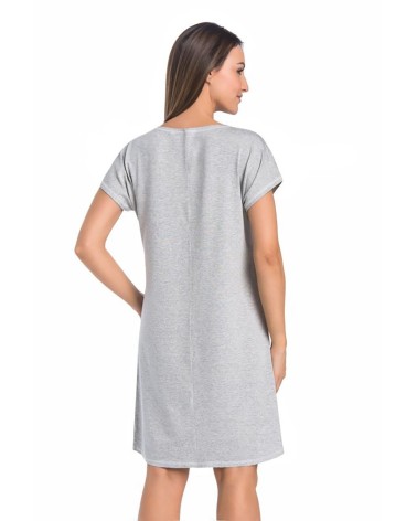 Koszulka nocna Koszula Nocna Model Luzi 2810 Grey - Teyli