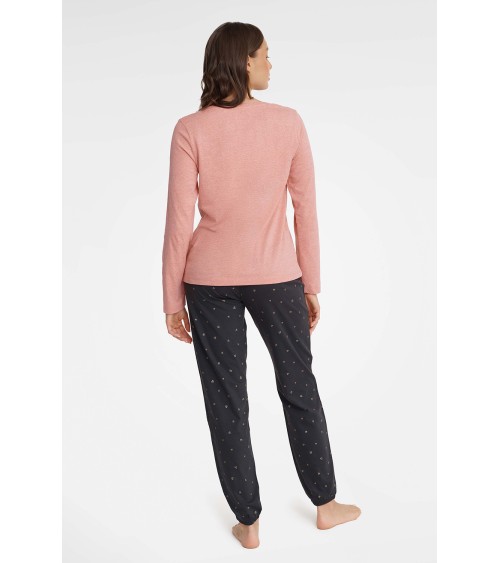 Piżama Damska Model Glam 40936-39X Pink/Grey - Henderson