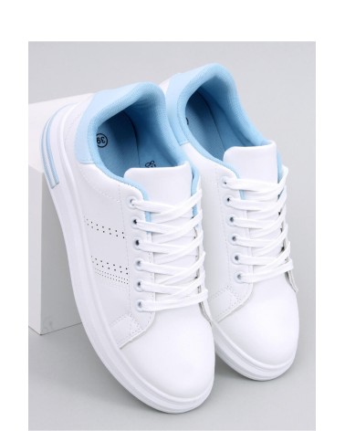 Sneakersy na koturnie MAES BLUE - Inello