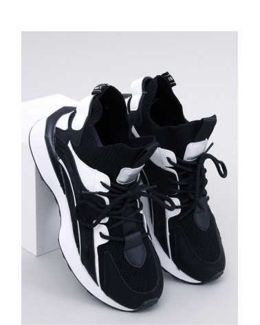Sneakersy skarpetkowe BOYCE BLACK - Inello