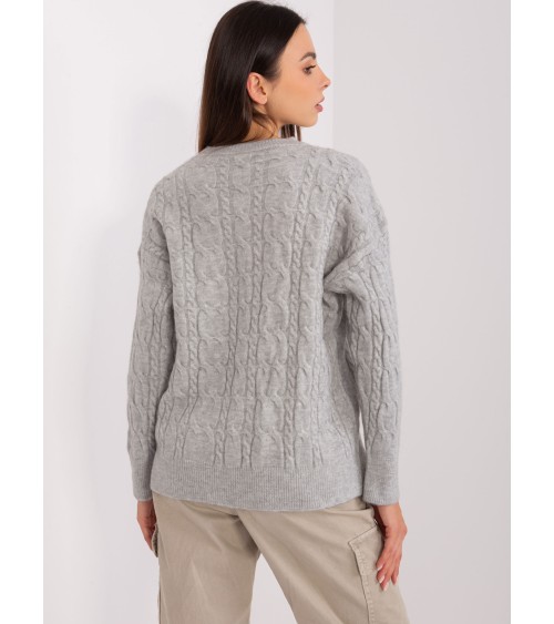 Sweter z warkoczami AT-SW-2335-1.68P