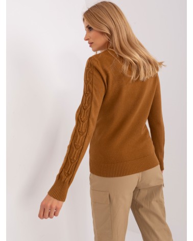 Sweter z warkoczami AT-SW-2329.98P