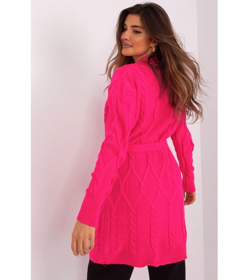 Sweter Kardigan Model BA-SW-8009-1.84P Fluo Pink - Badu