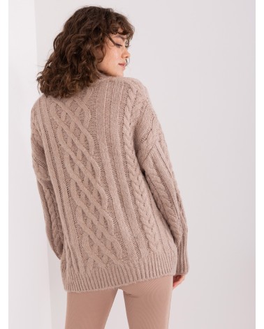 Sweter z warkoczami AT-SW-2363-2.30