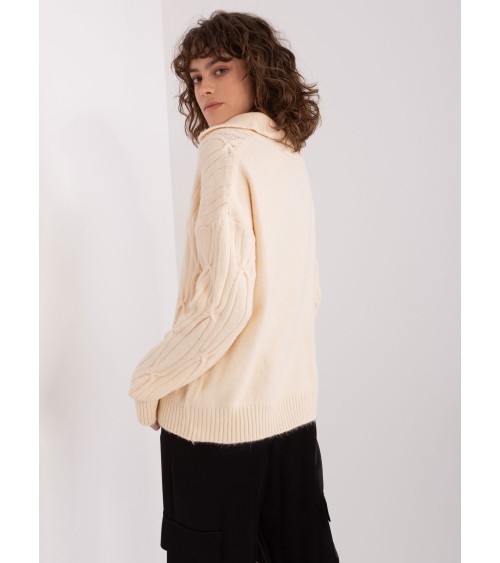 Sweter z warkoczami AT-SW-2349-2.27