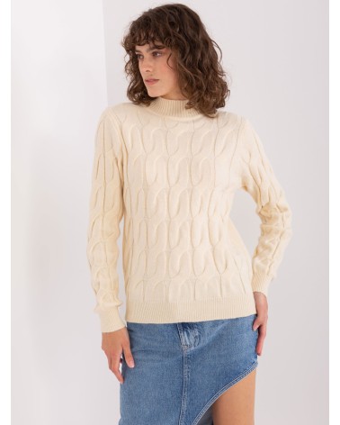 Sweter z warkoczami AT-SW-2235.00P