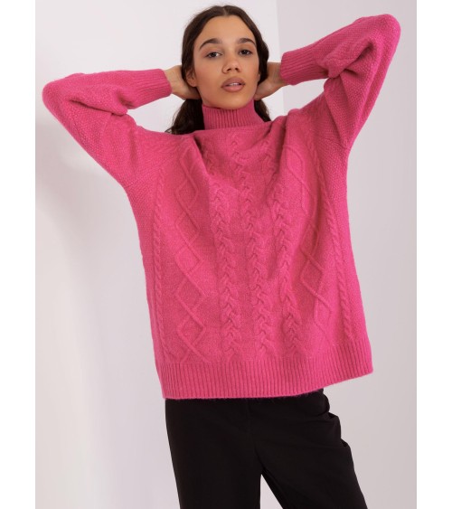 Sweter z warkoczami AT-SW-2355-2.30X