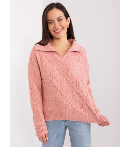 Sweter z warkoczami AT-SW-2349-2.96