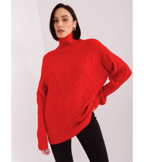 Sweter z warkoczami AT-SW-2355-2.30X