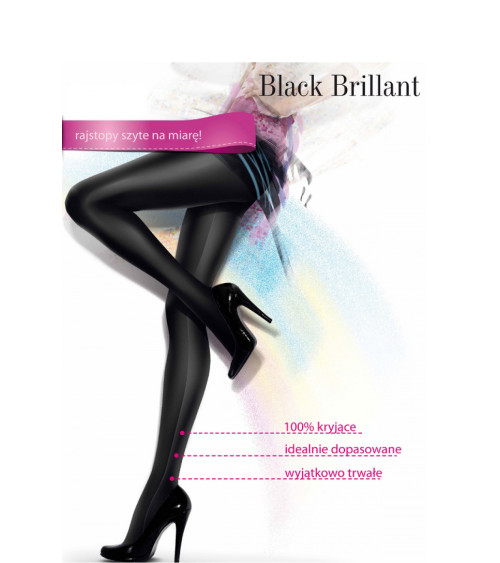 Rajstopy Model Black Brillant  - Gatta