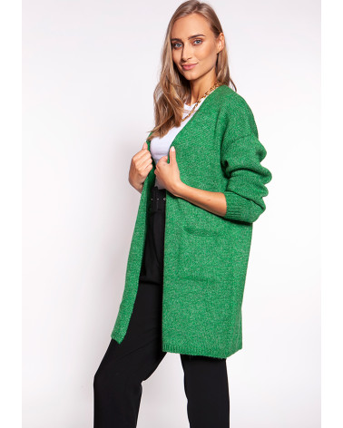Sweter Kardigan Model PA013 Green - MKM